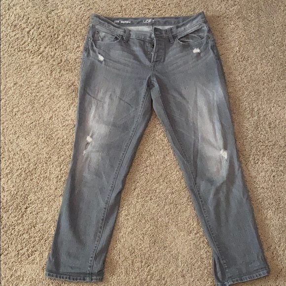 Loft grey/silver jeans - Picture 4 of 4